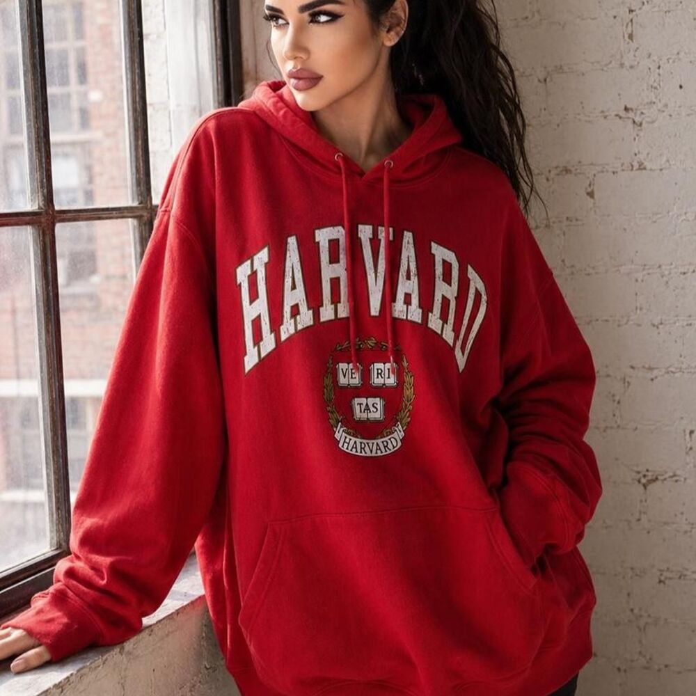 Harvard Men's Red Hoodie